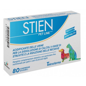 Stien Pet Line 80 Compresse Gatt/cani