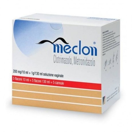 Meclon Soluzione Vaginale 5 Flaconcino 130ml