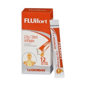Fluifort Sciroppo 12 Bustine 2,7g/10ml