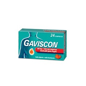 Gaviscon 24 Compresse Frag250+133,5mg