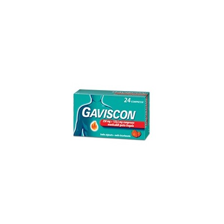 Gaviscon 24 Compresse Frag250+133,5mg