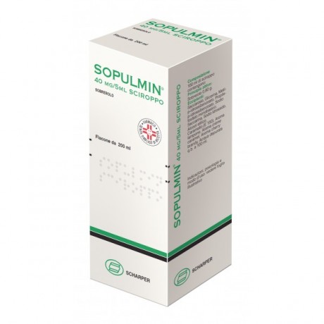 Sopulmin Sciroppo 200ml 0,8g/100ml
