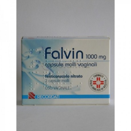 Falvin 2 Capsule Vaginale Molli 1000mg