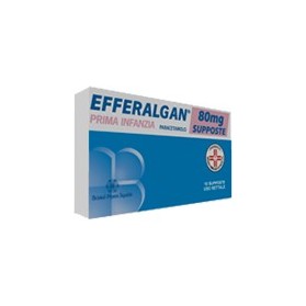 Efferalgan 10 Supposte 80mg