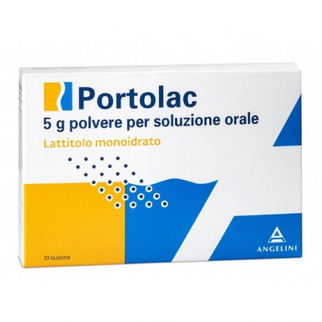 Portolac Uso Orale Polvere 10 Bustine 5g