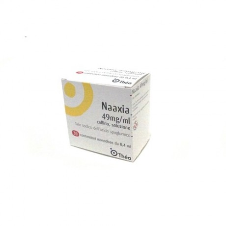 Naaxia Collirio 30 Flaconcino 0,4ml 1d 4,9%