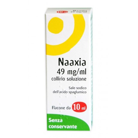 Naaxia Collirio 10ml 4,9% S/conser
