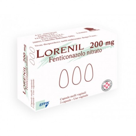 Lorenil 3 Capsule Molli Vaginale 200mg