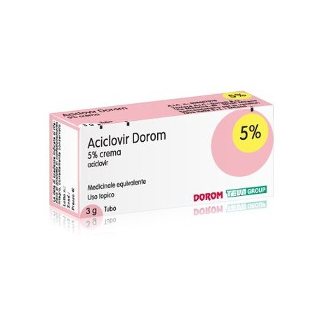 Aciclovir Dorom Crema 3g 5%