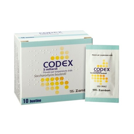 Codex 10 Bustine 5 Miliardi 250mg