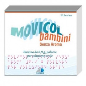 Movicol Senza Aroma Bambini 20 Bustine