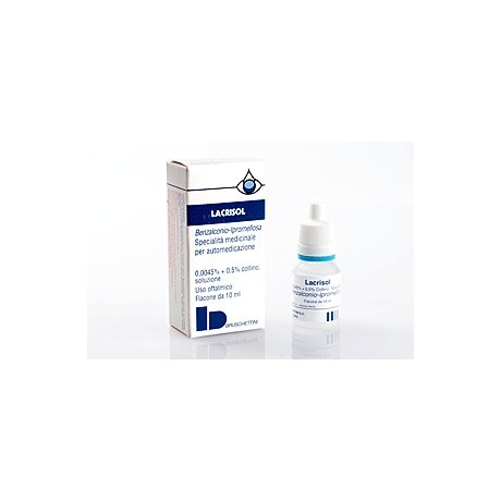 Lacrisol Collirio Flaconcino 10ml 50+4,5mg