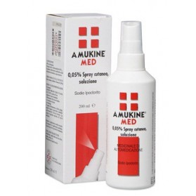 Amukine Medicato Spray Cutaneo 200ml0,05%