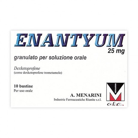 Enantyum 10 Bustine Uso Orale Granulato 25mg