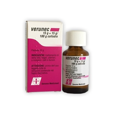 Verunec Flaconcino 15g+15g/100g Collod