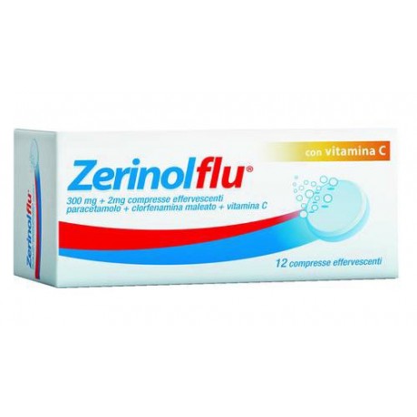 Zerinolflu 12 Compresse Effervescente