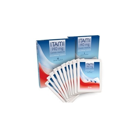 Itami 10 Cerotto Medicato 140mg