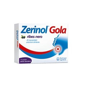 Zerinol Gola Ribes 18 Pastiglie 20mg