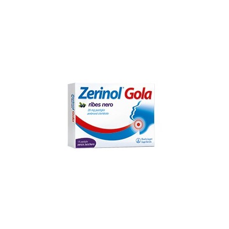 Zerinol Gola Ribes 18 Pastiglie 20mg