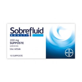 Sobrefluid Adulti 10 Supposte 200mg