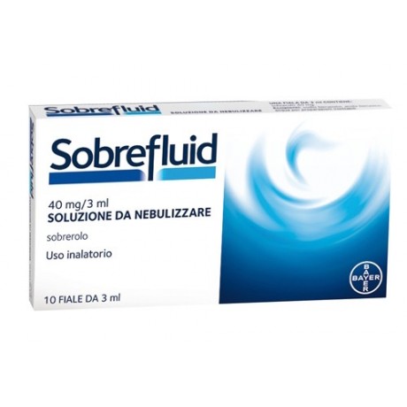 Sobrefluid Nebulizzazione 10f 40mg 3ml