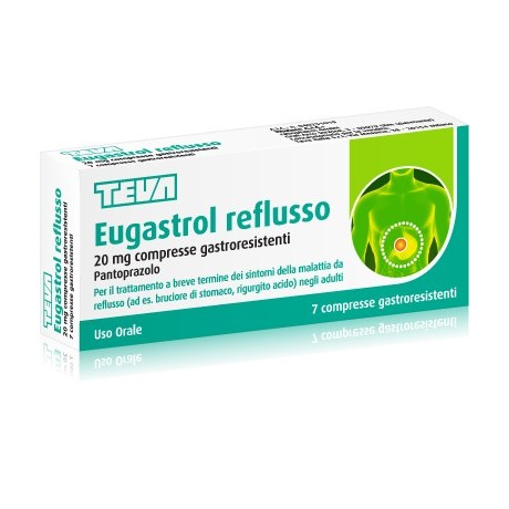 Eugastrol Reflusso 7 Compresse 20mg