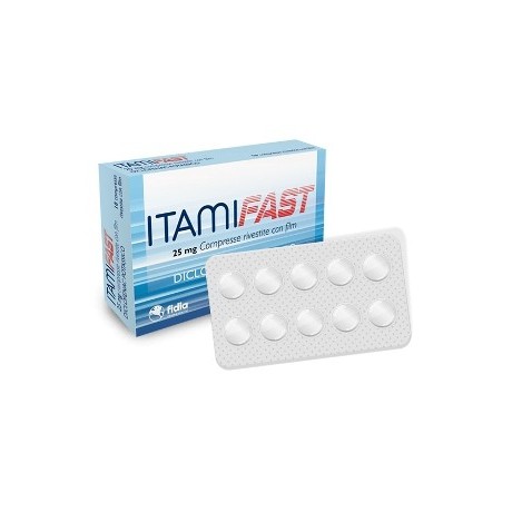 Itamifast 10 Compresse Rivestite 25mg