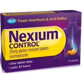 Nexium Control 7 Compresse Gastroresistente 20mg