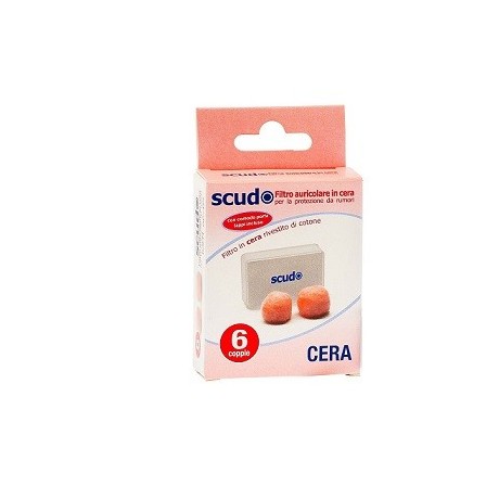 Tappo Auricolare Earplug Scudo In Cera 6 Coppie 12 Pezzi Articolo 7en081