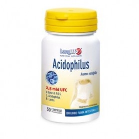 Longlife Acidophilus 30 Tavolette Masticabili