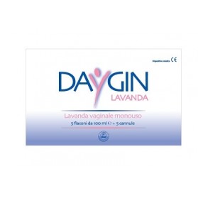 Daygin Lavanda Vaginale 5 Flaconi Da 100 ml + 5 Cannule