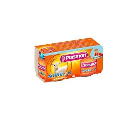 Plasmon Omogeneizzato Agnello 80 g X 2 Pezzi