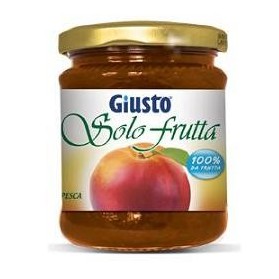 Giusto Solo Frutta Marmellata Pesche 284 g