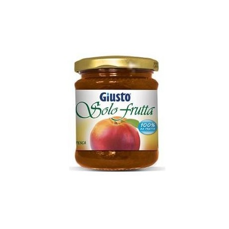 Giusto Solo Frutta Marmellata Pesche 284 g