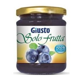 Giusto Solo Frutta Marmellata Mirtilli 284 g