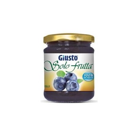 Giusto Solo Frutta Marmellata Mirtilli 284 g