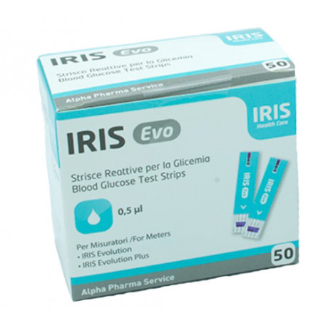 Iris Evo Strisce Glicemia 50pz