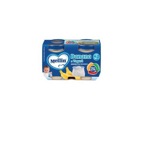 Mellin Merenda Yogurt Banana 2x120 g