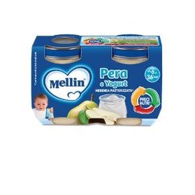 Mellin Merenda Yogurt Pera 2x120 g