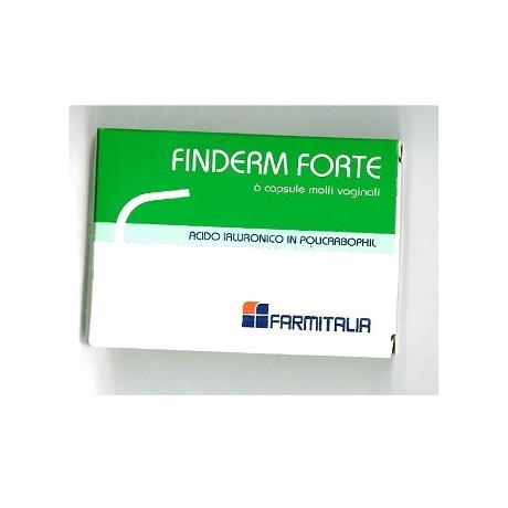 Finderm Forte 6 Capsule Molli Vaginale