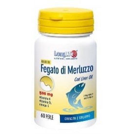 Longlife Olio Fegato Merluzzo 500 mg 60 Perle