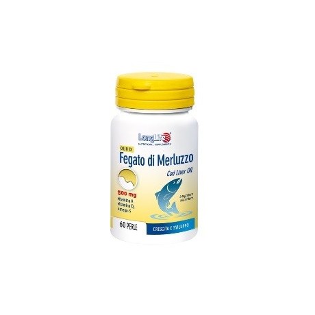 Longlife Olio Fegato Merluzzo 500 mg 60 Perle