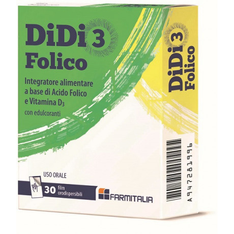 Didi3 Folico 30film Orodispers