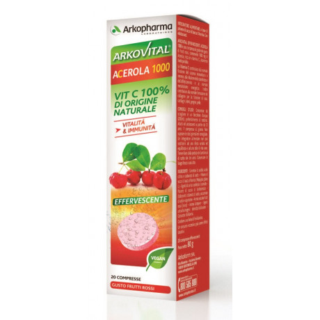 Arkovital Acerola Efferv 20 Compresse