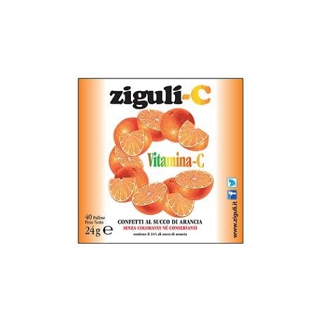 Ziguli C Arancia 40 Confetti 24 g