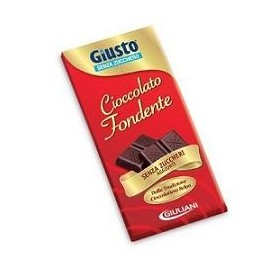 Giusto Senza Zucchero Tavolette Cacao Fondente