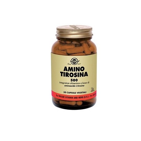 Amino Tirosina 500 50 Capsule Vegetali