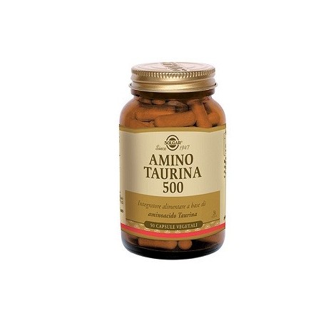 Amino Taurina 500 50 Capsule Vegetali