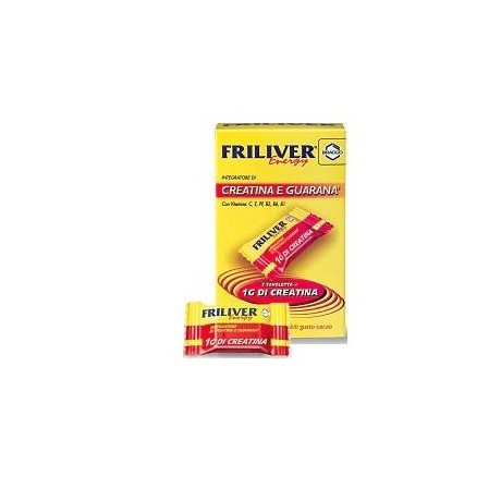 Friliver Energy Creatina Guarana 20 Tavolette