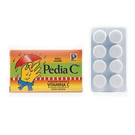 Pedia C Arancia 24 Compresse Masticabili